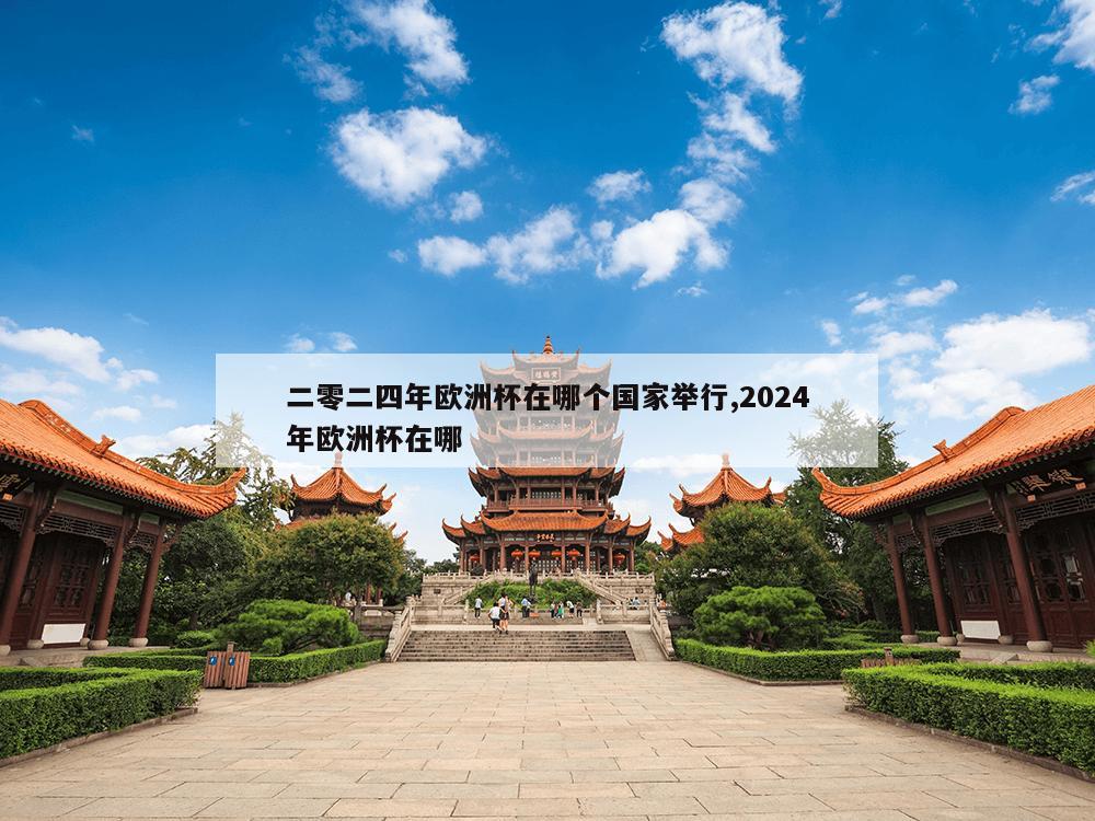 二零二四年欧洲杯在哪个国家举行,2024年欧洲杯在哪